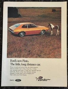 Auto/auto d'epoca Ford PINTO 1971 - Pubblicità stampa d'epoca - Foto 1 di 1