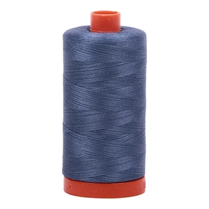 Aurifil USA (A1050-1248) Aurifil Mako Cotton Thread Solid 50wt 1422yds Dark Grey - Picture 1 of 1