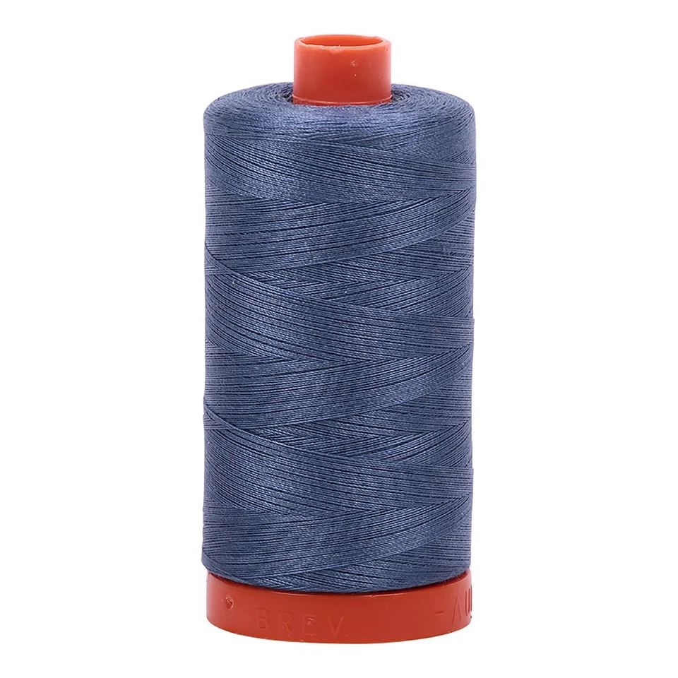 Aurifil USA (A1050-1248) Aurifil Mako Cotton Thread Solid 50wt 1422yds Dark Grey - Image 1 of 1