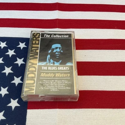 Muddy waters The Blues Greats Cassette 1989 Italian Import 5034-4 - Image 1 of 4