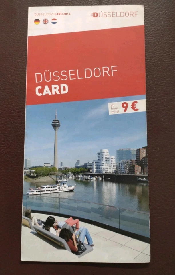 Dusseldorf, Germany - Public Transport Card Leaflet Published 2014 - Image 1 of 1