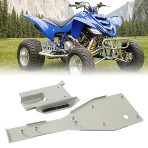 Full Chassis Glide & Swingarm Skid Plate For Yamaha Raptor 660 660R Rocker Guard - Picture 1 of 21