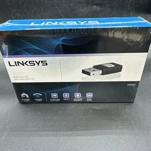 Linksys AE6000 Wireless AC Mini USB 2.0 Adapter Dual Band 5Ghz Internet Network - Picture 1 of 5