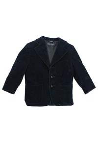 Peter Elliot Boys Long Sleeves Lined Three Button Jacket Navy Blue Size 3 - Picture 1 of 5