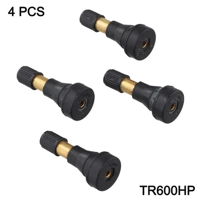 Practical To Use Tire Valve Stem Wheel Valve Black + Gold High Pressure - Image 1 of 4
