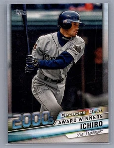 Tarjeta insertada Ichiro Suzuki 2020 Topps #DB-85 Decades' Best - Imagen 1 de 2