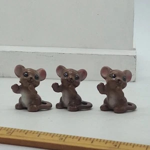3 ratones pequeños vintage para bebé hechos en Japón - Imagen 1 de 6