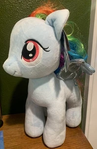 NEW Build-A-Bear My Little Pony Rainbow Dash Stuffed Animal Plush 16" NWT RARE - Picture 1 of 6
