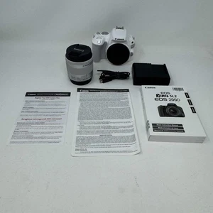 Canon EOS Rebel SL2 24.2MP DSLR Camera With Canon EFS 18-55mm Standard Zoom Lens - Picture 1 of 15