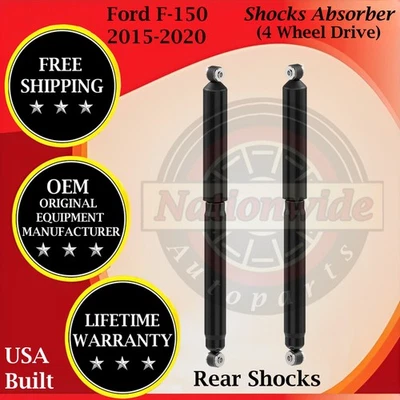 Amortiguadores traseros Monroe genuinos OEM para Ford F150 2015-2020 4x4 garantía de por vida Foto 1 de 4