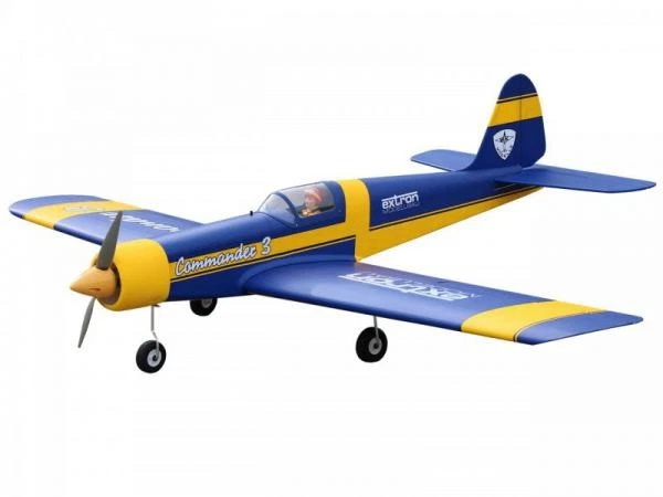 Extron Commander 3 ARF Combo Set (blau) / 1550mm - Bild 1 von 1