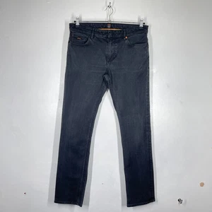 Hugo Boss Jeans Mens *W34 L32 Black Grey Delaware Slim Stretch Organic - Picture 1 of 15