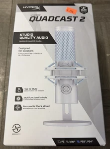 HyperX Quadcast 2 USB Microphone for Gaming/Streaming & Podcasting (NEW/SEALED) - Picture 1 of 7