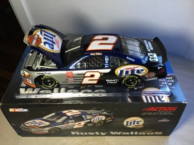 Raro 1:24 Rusty Wallace #2 Harley Davidson 2001 CWB DieCast NASCAR 1 de 2004 Foto 1 de 4