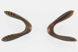 NIKE SNARE REMPLACEMENT LUNETTES DE SOLEIL COUSSINET NEZ / PIÈCE BRIDGE MARRON lot de 2 pièces - Photo 1 sur 1