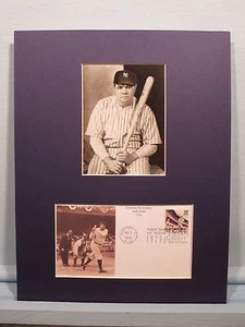 Honoring The Sultan of Swat - Yankee Great Babe Ruth & First Day Cover - Picture 1 of 2