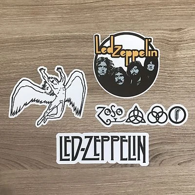 Led Zeppelin Vinyl Sticker Set