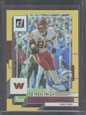 2022 Donruss Press Proof Premium #179 Logan Thomas - Image 1 of 2