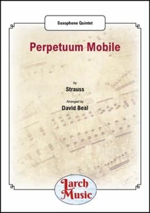 Perpetuum Mobile - Saxophone Quintet Sheet Music Ensemble - Picture 1 of 1