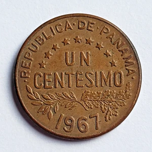 1967 Panama 1 Centesimo, KM# 22 - Picture 1 of 2