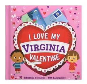 I Love My Virginia Valentine by Marianne Richmond children's book NEW - Imagen 1 de 2