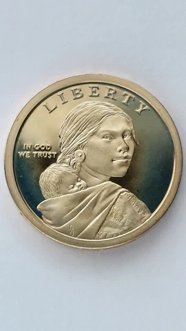 2021-S United States Proof Sacagawea Dollar( American Indians In The Military) Cover