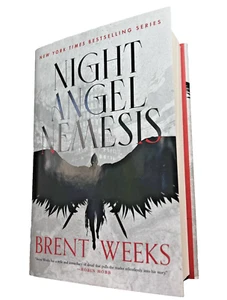 Night Angel Nemesis Signed Hardcover 1st Edition Brent Weeks Kyler Epic Fantasy - Picture 1 of 15