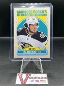 2021/22 UD Series 2 - MASON McTAVISH O-PEE-CHEE MARQUEE ROOKIES RETRO #626 - Picture 1 of 3
