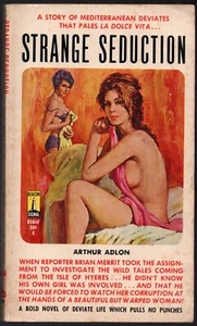 Strange Seduction Arthur Adlon Vintage Sleaze Lesbian GGA Pulp Paperback 1962 GD - Bild 1 von 1