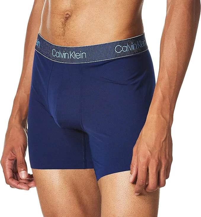 Calzoncillo boxer Calvin Klein para hombre, azul marino, talla grande Foto 1 de 1