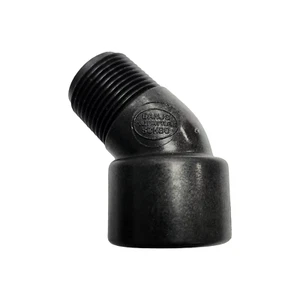 Banjo 45 Degree Poly Street Elbow 3/4" FNPT X 3/4" MNPT - SL075-45 - Picture 1 of 5