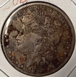 1892 O Morgan Silver Dollar - Picture 1 of 2