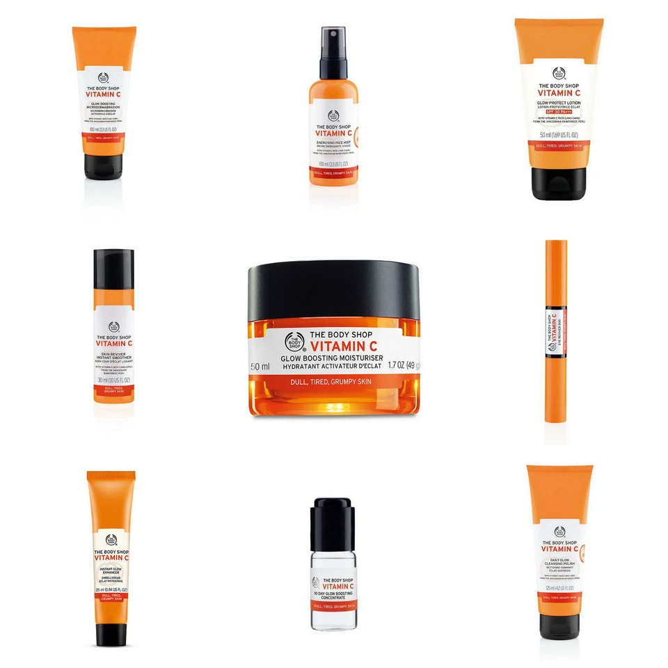 Body Shop ◈ VITAMIN C ◈ Add Zest & Radiance ◈ Revive Dull & Tired Looking Skin - Image 1 of 1