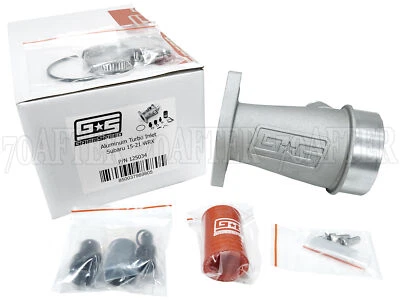 GrimmSpeed V2 Aluminum Bolt-On Turbo Inlet for 15-21 Subaru WRX 14-18 FXT - Image 1 of 4