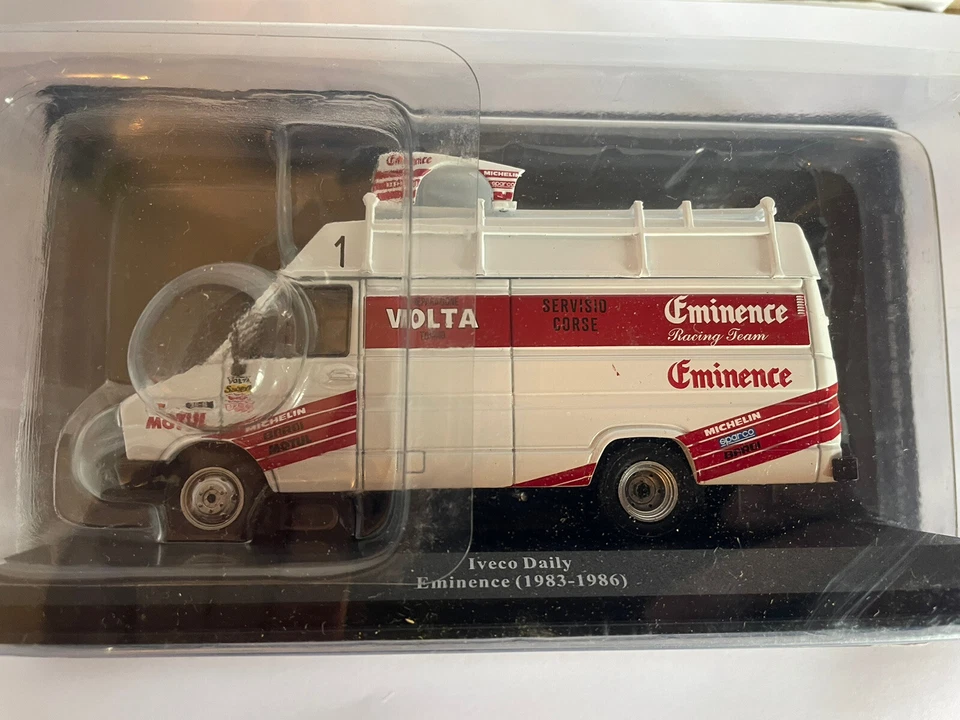 1/43 IVECO DAILY ASSISTANCE SERVICE VAN EMINENCE RALLY TEAM LANCIA 037 — 第 1/1 张图片