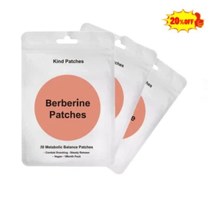 Body Care Slimming Patch Berberine Patches Metabolic Balance Patches 30PCS ho t - Picture 1 of 12