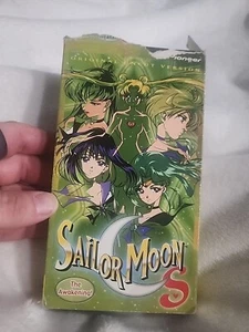 Sailor Moon S: The Awakening! (VHS, 2001) Uncut Dubbed English TV Series Works - Picture 1 of 8