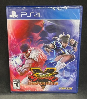 Street Fighter V Champion Edition (PS4 / PlayStation 4) BRAND NEW / Region Free - Image 1 of 2