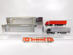 CG555-0,5 #2x Herpa H0/1:87 Autoarticolato MB: Düsseldorf + Frankfurt, Ottimo+ - Foto 1 di 5