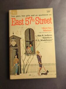 East 57th Street Alan R. Jackson 1962 Dell 2220 Erstdruck Taschenbuch Vintage