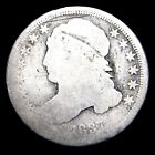 1837 Capped Bust Dime Silver ---- Nice Details Coin ---- #696X