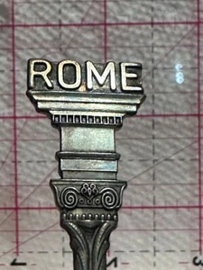 Rome Italy  Souvenir Spoon - Foto 1 di 5