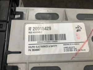 Audio Equipment Radio Opt US8 Fits 07-14 SIERRA 2500 PICKUP 394507 - Picture 1 of 12