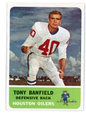 1962 Fleer Tony Banfield #51 - Image 1 of 2
