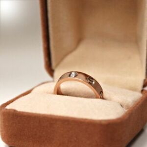 cartier love ring rose gold ebay