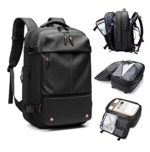 Travel Bag Men 17 in Laptop Backpack vacuum compression Large Outdooor Backpack - Picture 1 of 27
