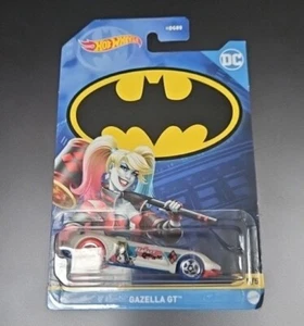 Hot Wheels DC Batman Series Harley Quinn Gazella GT 5/5 HDG89 2021 - Picture 1 of 1
