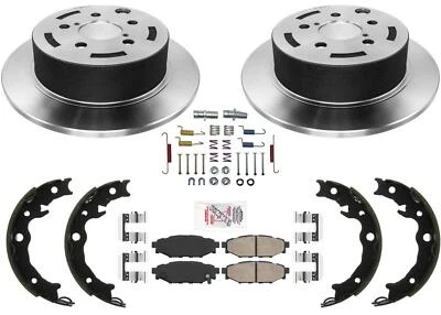 R High Performance Carbon Disc Brake Rotors Disc Brake Pads For Crosstrek 16-17 - Image 1 of 4