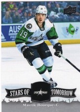 Mavrik Bourque 2022-23 Upper Deck AHL Stars Of Tomorrow Texas Stars