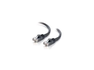 C2G 15180 3ft Cat5E 350 MHz Snagless Patch Cable - Black - Picture 1 of 1